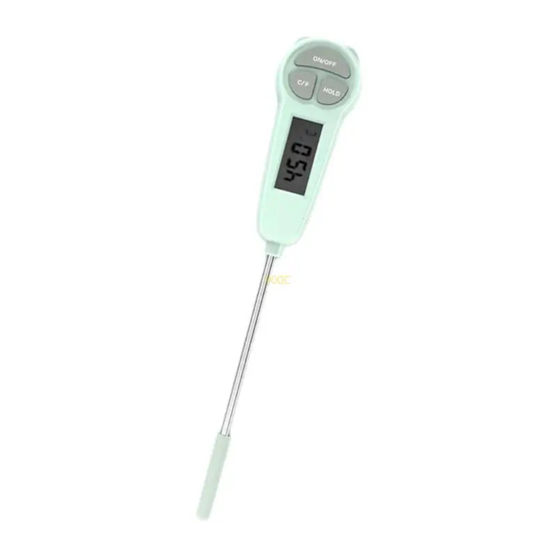 High Sensibility BBQ Thermometer LCD Readout Kitchen Liquid Thermometer
