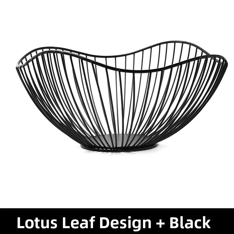 Modern mat Fruit Tray Luxury Light Home Living Room Candy Basket Tea Table Snas Metal Material Nordic Sle