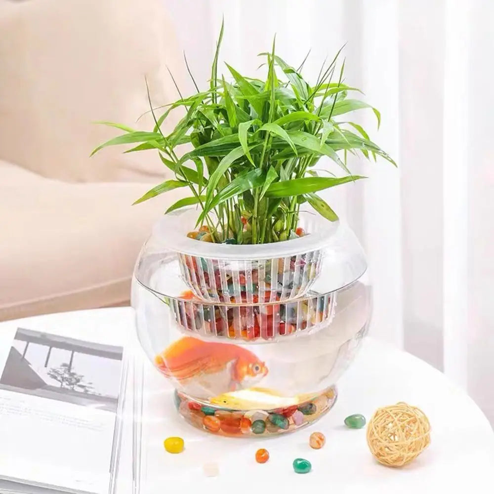 Durable Self Watering Lazy Plant Pot Including Liner Garden Supplies Soil Flower Pot with Handle Potted Flower Pot