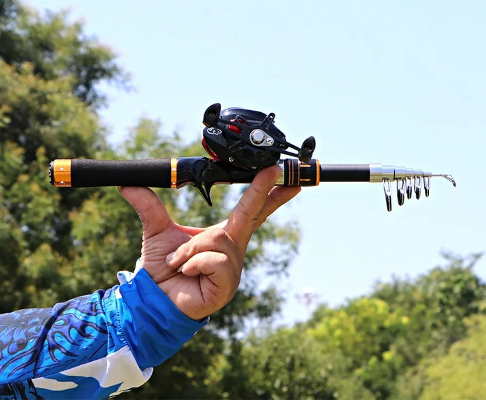 Fishing Gear 1.6m 1.8m 2.1m Surf Fishing Rod Spinning/Casting Rotating Casting Rod Universal Carbon Fiber Rod Sport Fishing