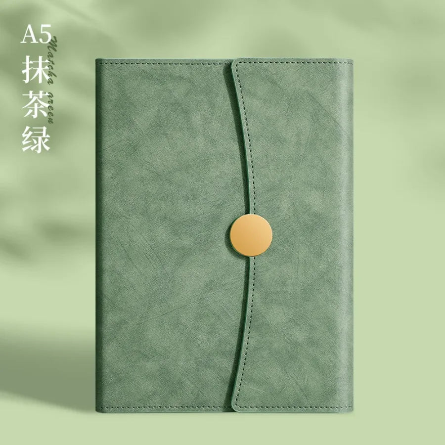 A5 Creative Tri-fold Business Notebook, Office Work Meeting Notepad