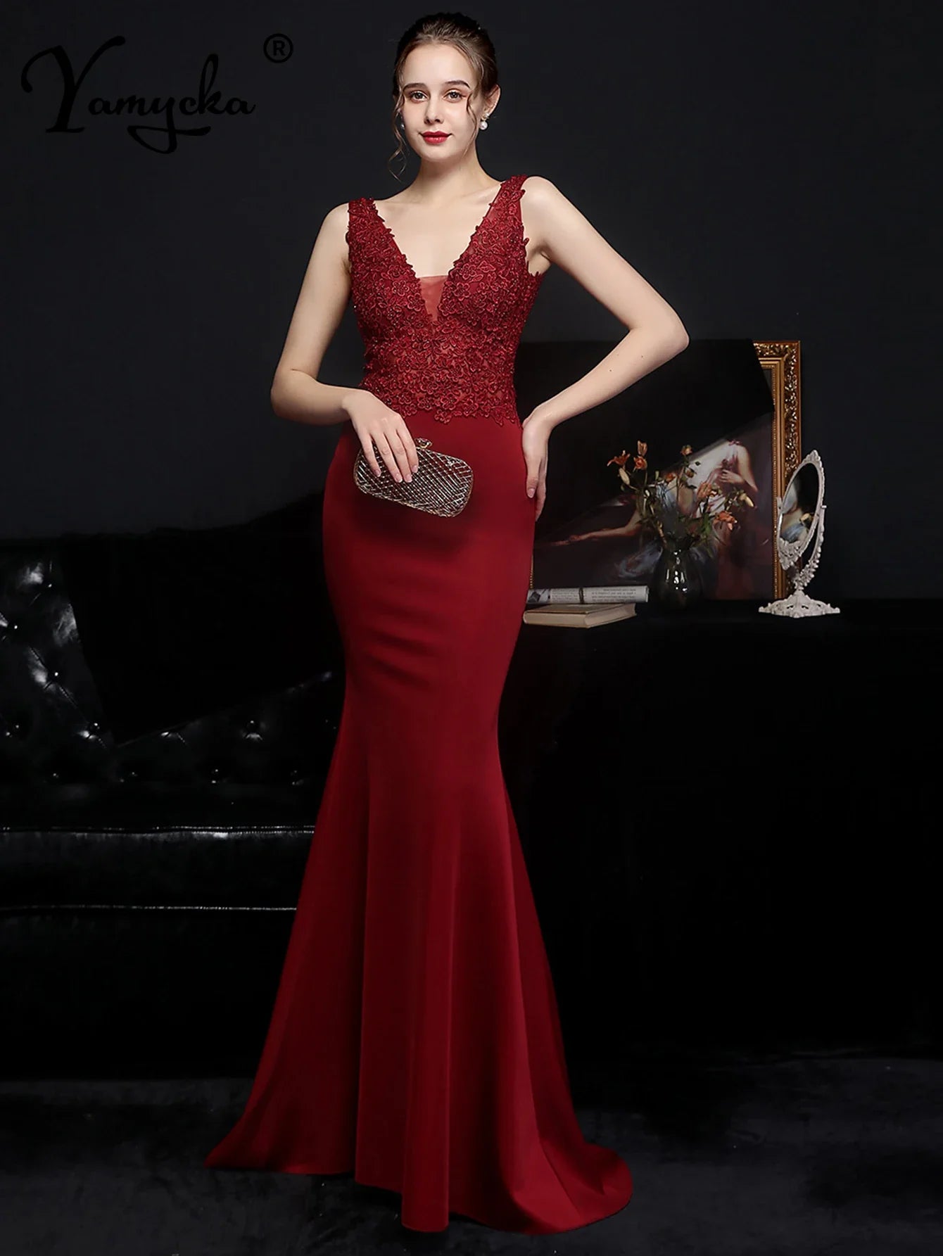 Sexy elegant luxury wedding evening long dresses for women rhinestone prom party dresses woman white summer dress vestidos