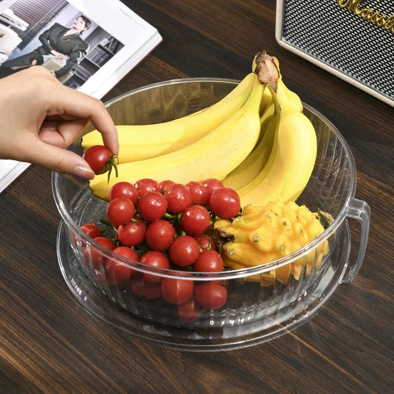 Microwave Splash Proof PET Cover High-temperature Resistant Bowl Cover Household Food Grade Plastic Microwave Hot Dishes Lid