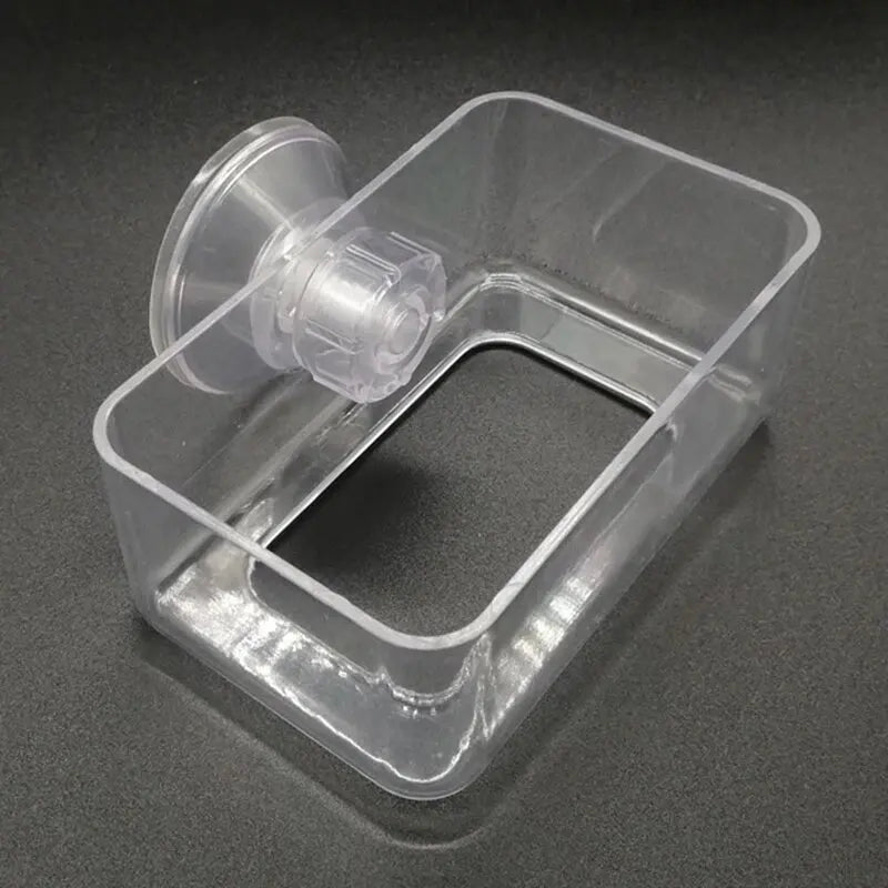 Fish Feeding Aquarium Feeding Ring Fish Tank Station Floating Food Tray Feeder Aquarium Accessory with Strong Suction Cups