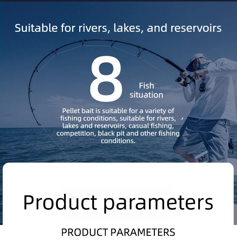 Fishing Bait  Concentrated Fish Bait Additive Attractants Grain Fish Lures for Carp Grass Carp Herring Snapper Tilapia Bighead