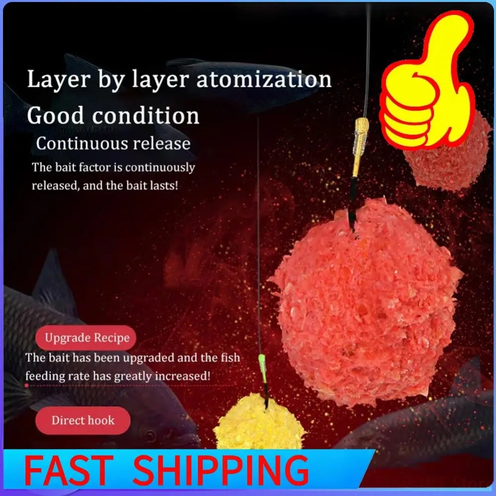 Comprehensive Fishing Bait Efficient Attraction Powdery Composite Bait Stir Powdery Lure for Bait Rapid Prototyping