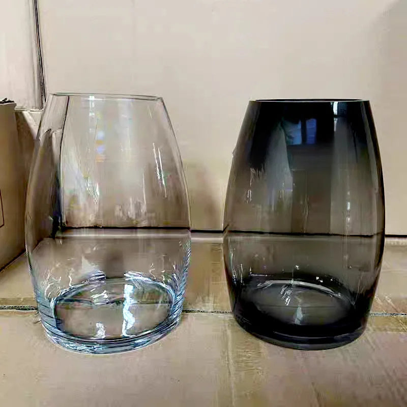 Artificial Micro Scene Glass Bottle Landscaping Glass Vases Fresh Green Succulent Moss Bottle Fish Tank Home Desktop Decor