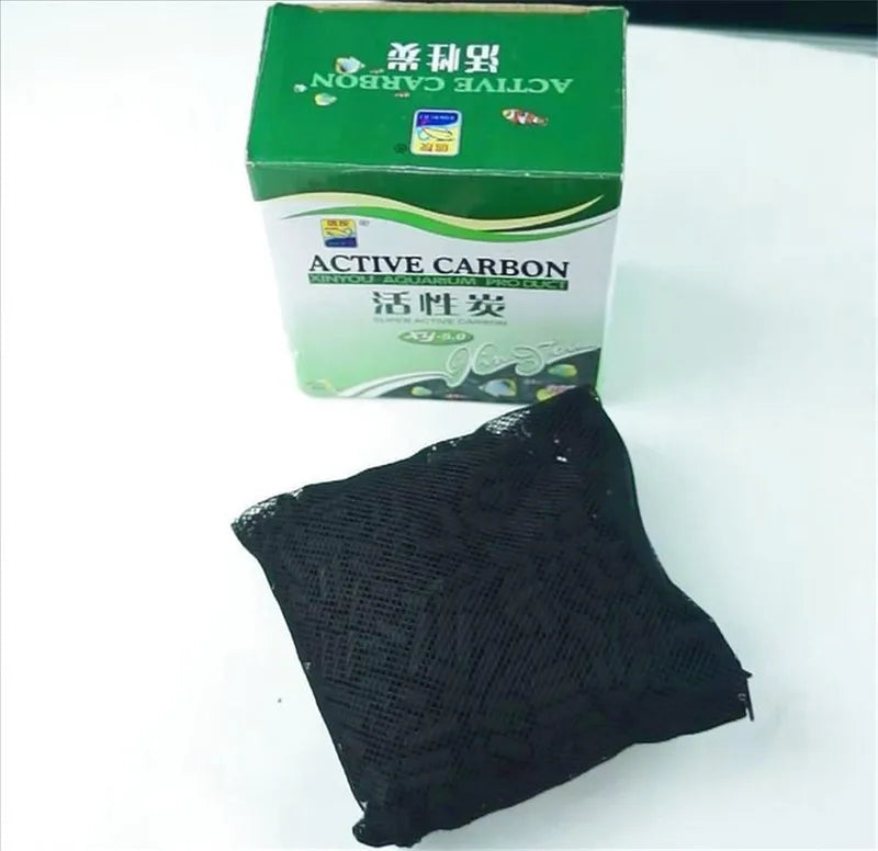 Aquarium Activated Carbon Bio Filter, Marine Canister, Fish Tank Filter Media, Clear Aquarium Accessories