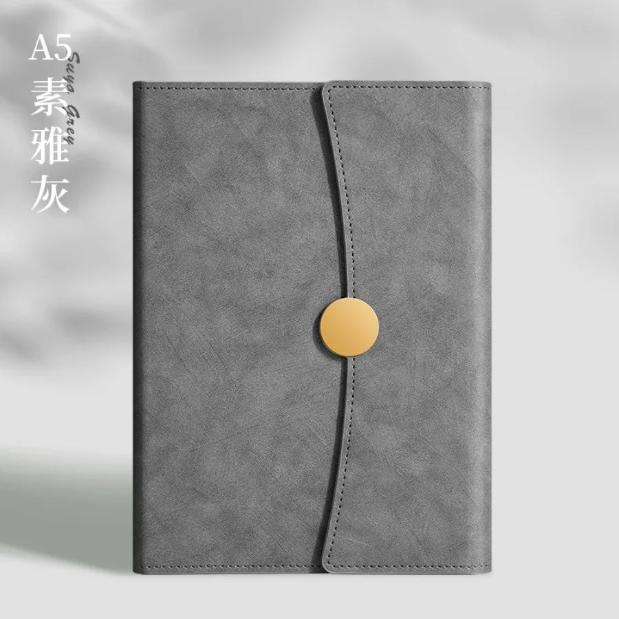 A5 Creative Tri-fold Business Notebook, Office Work Meeting Notepad