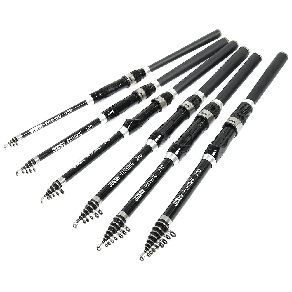 Fishing Rod Feeder Surf Rock 1.5M 1.8M 2.1M 2.4M 2.7M 3.0M Telescopic Ultralight Portable Sea Travel
