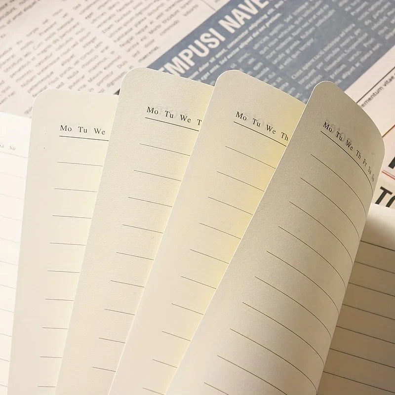 Notebook Set Single Book and Set Selection, Skin Feel and Color Changing PU Material Cover A5 Work Notebook Gift Box Set