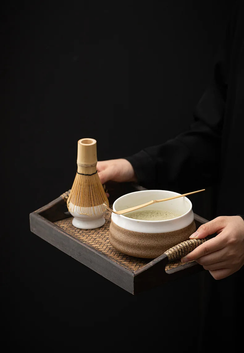 Japanese Tea Whisk Holder Matcha Ceremony Matcha Whisk Container Green Tea Chasen Holder Stand Bowl Teahouse Teaware Supplies