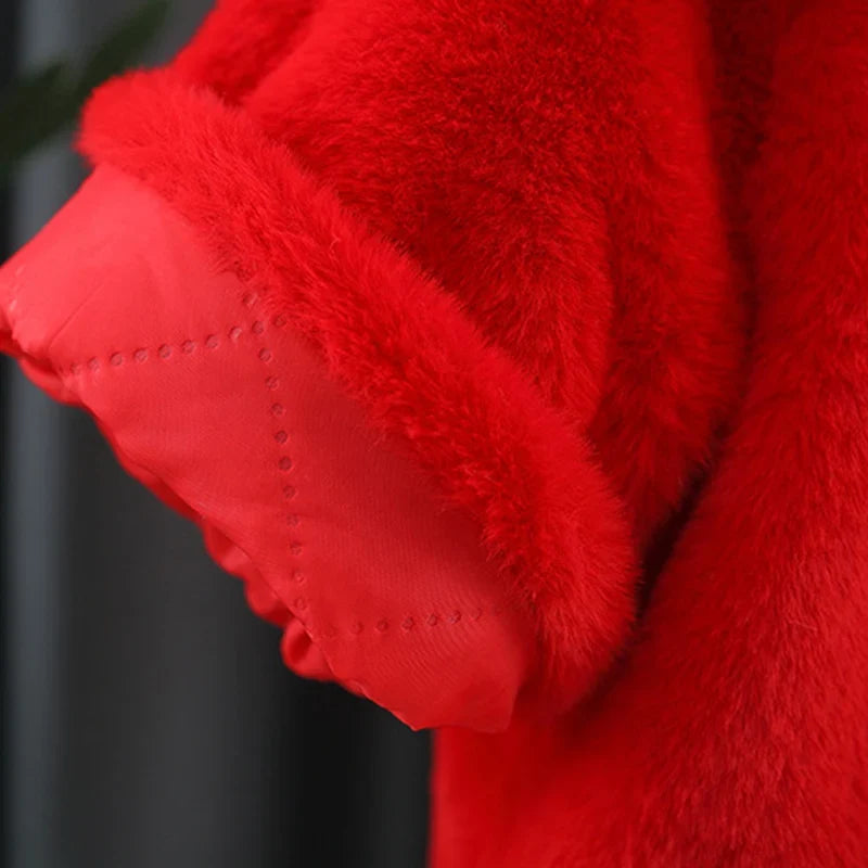 Winter Baby Girl Clothes Windproof Warm Toddler Cotton Coat New Born Korean Style Jacket For Girls Infant Overalls Kids Wear (Available)