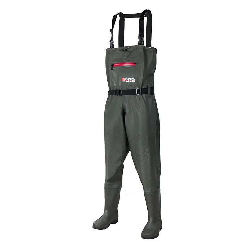 Fishing Wader Pants Overalls With Boots Set Adult Men Women Chest-Lenght Hunting Rice Transplanting Waterproof Trousers Suit