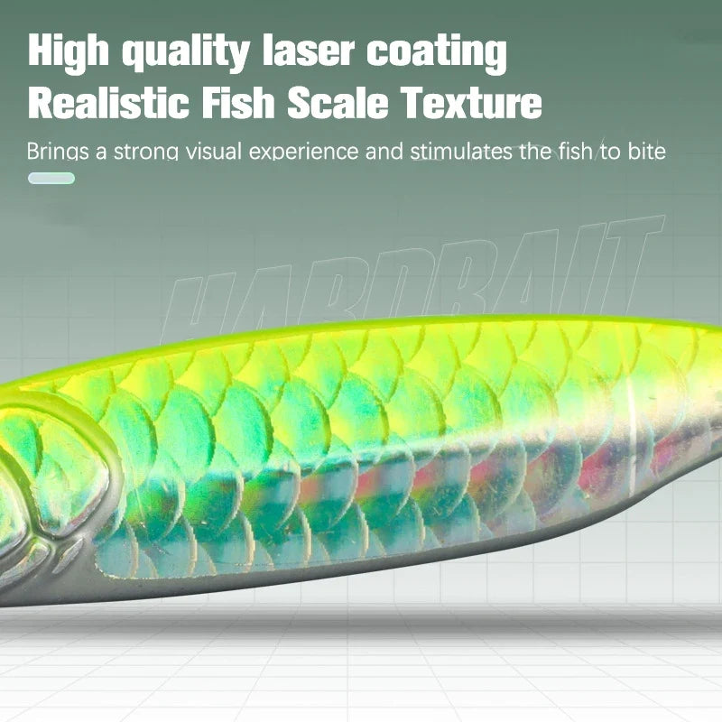 Metal Artificial Bait Jig 7g 10g 15g 20g 25g 30g Shore Casting Jigging lure Shore Casting Saltwater Fishing lure Bit