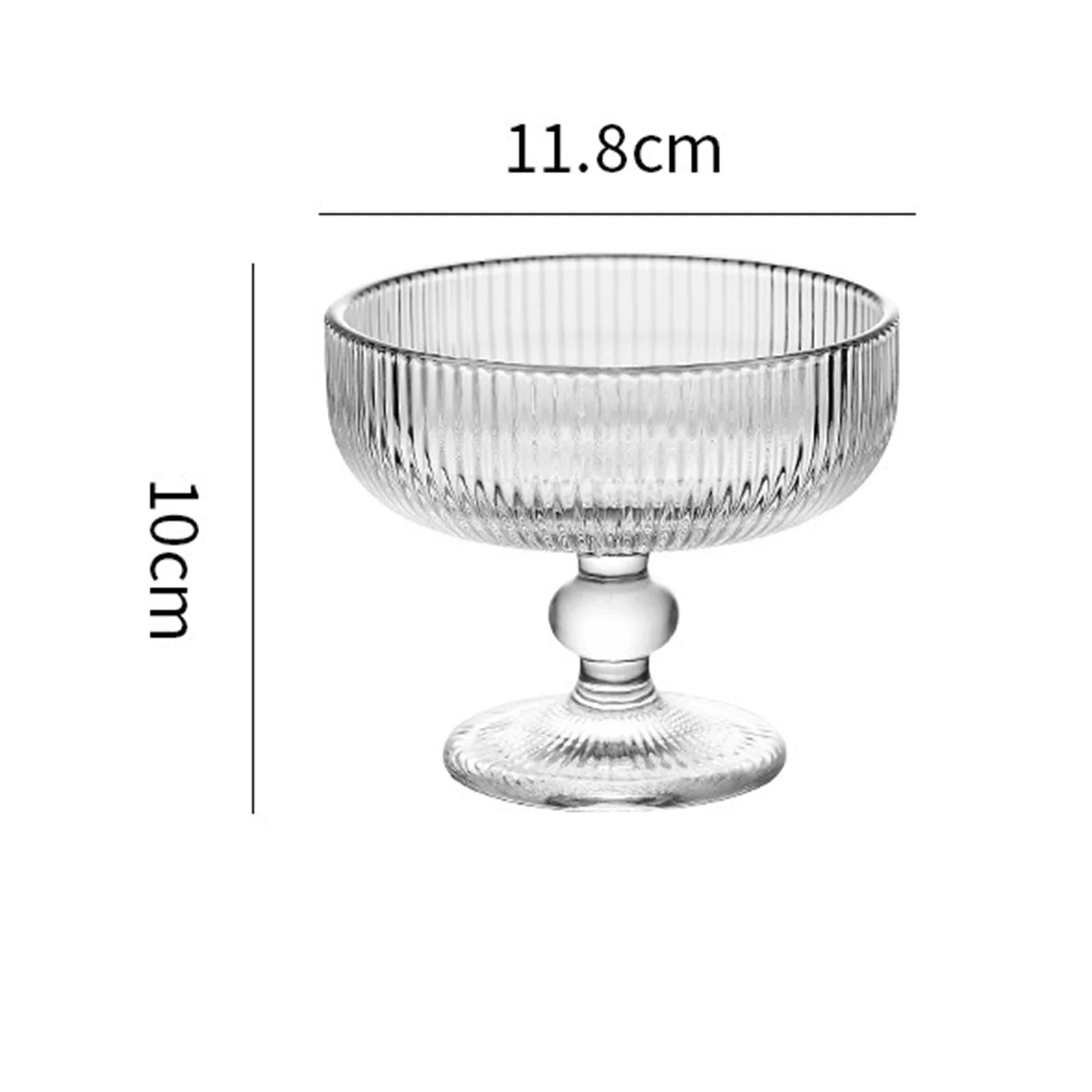 Sundae Dishes Trifle Bowl Tall Ice Cream Cup Glass Dessert Cup Ice Cream Ball Pudding Cup Afternoon Tea Sugar Water Yogurt Cup
