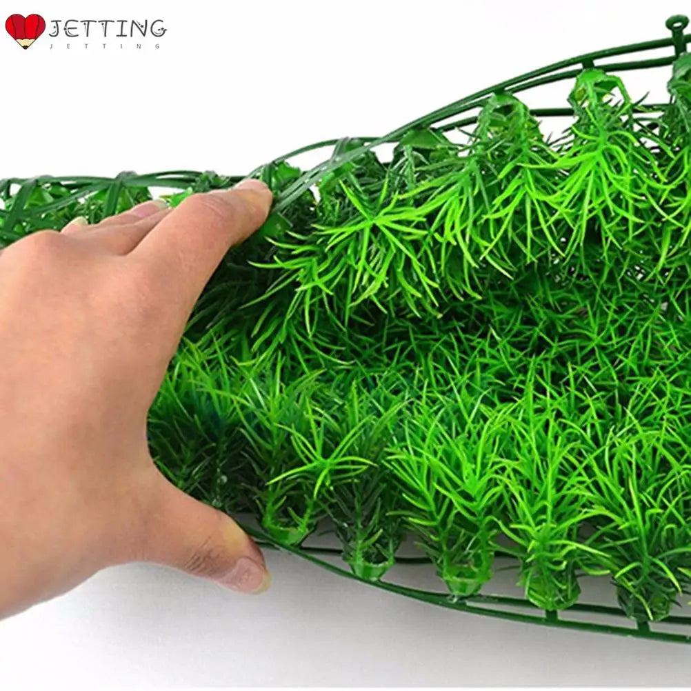 Aquarium Ornaments Artificial Water Plastic Green Grass Plant Lawn Aquatic Aquarium Fish Tank Decor