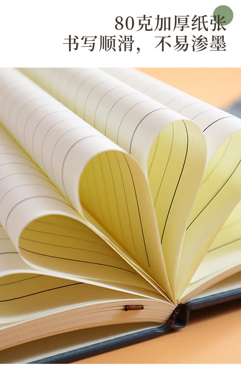 A5 Creative Tri-fold Business Notebook, Office Work Meeting Notepad