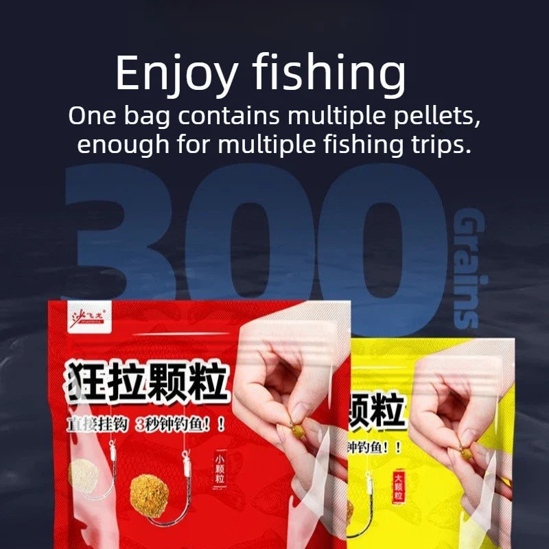 Fishing Bait  Concentrated Fish Bait Additive Attractants Grain Fish Lures for Carp Grass Carp Herring Snapper Tilapia Bighead