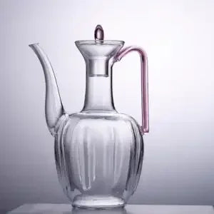 Large Capacity 1000ml High Borosilicate Arabic Glass Teapot with Filter Heat Resistant Cold Kettle Flower Tea Pot Teaware