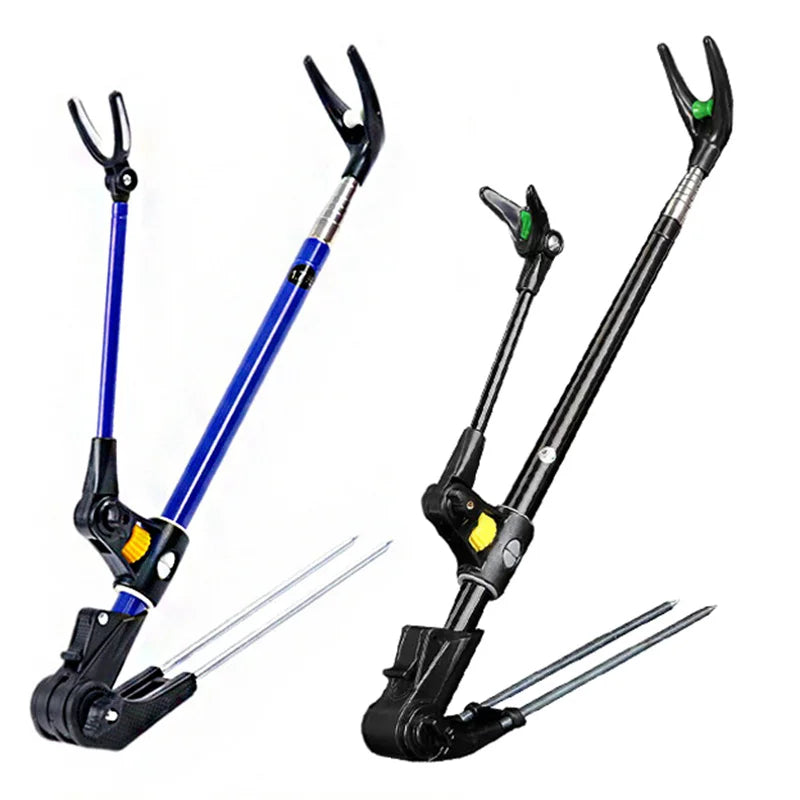 New Stainless Steel Thickened Telescopic Fishing Rod Bracket Fishing Rod Dual Purpose Bracket Fishing Rod Holder