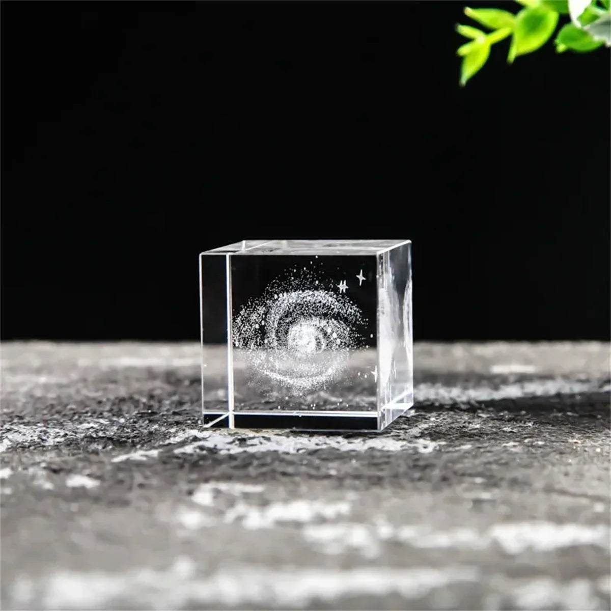 Rain Clouds Raindrop Cloud Square Crystal Ornaments Heart Shape Home Office Decor Birthday Valentine's Day Gifts