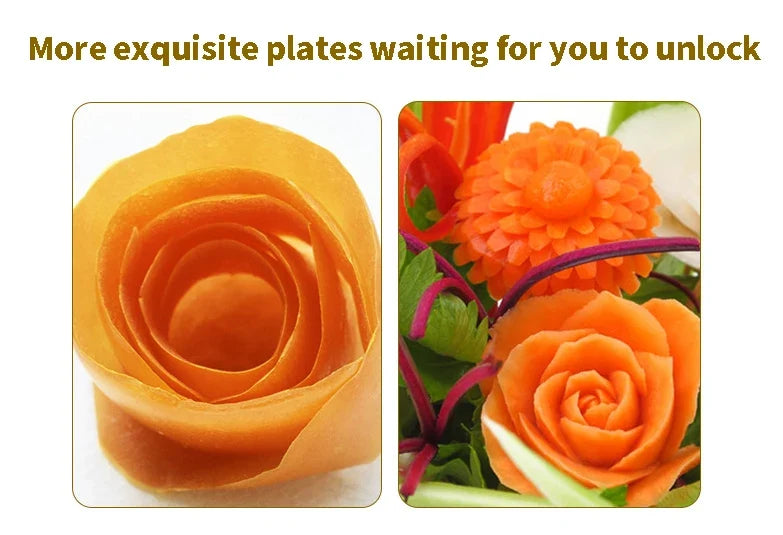 Vegetable Fruit Cutter Household Spiral Funnel Flower Shredder Peeler Artifact Portable Fast Carrot Cutter Slicer Spiral Cutter