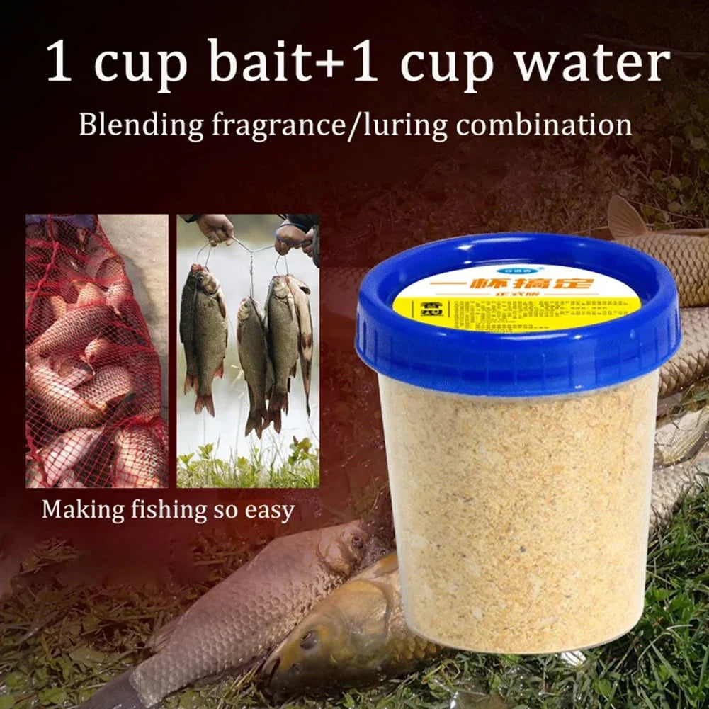 Comprehensive Fishing Bait Efficient Attraction Powdery Composite Bait Stir Powdery Lure for Bait Rapid Prototyping