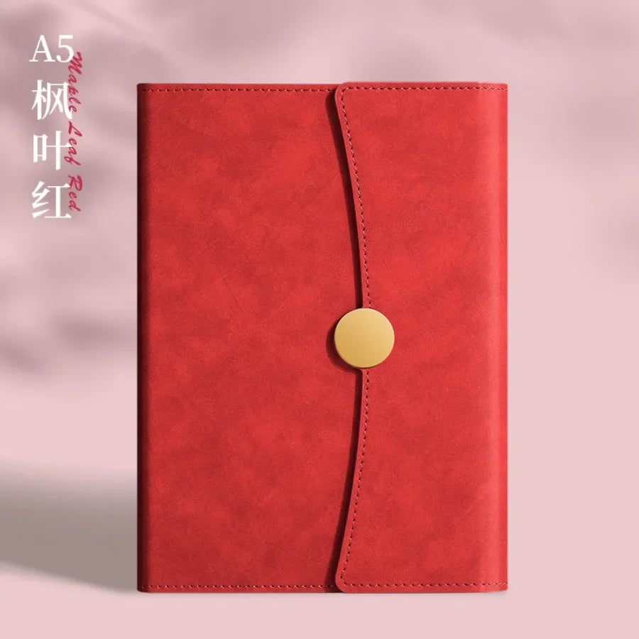 A5 Creative Tri-fold Business Notebook, Office Work Meeting Notepad