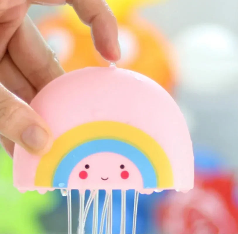 Baby Bath Toys Cute Bathing Swimming Water Games Spraying Clouds Shower Toy For Kids Children Water Playing Toy Bathroom Gifts