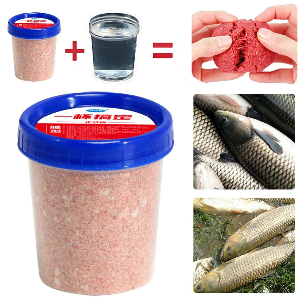 Comprehensive Fishing Bait Efficient Attraction Powdery Composite Bait Stir Powdery Lure for Bait Rapid Prototyping