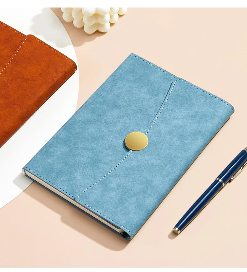 A5 Creative Tri-fold Business Notebook, Office Work Meeting Notepad