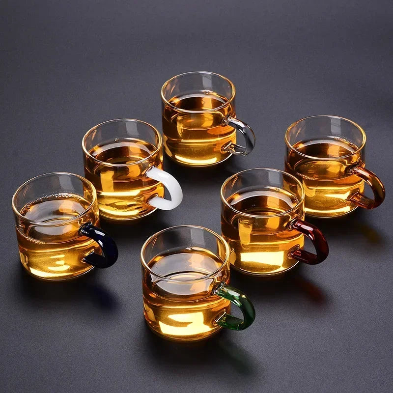 Glass Automatic Tea Set Lazy Tea Maker High End Magnetic Suction Teapot