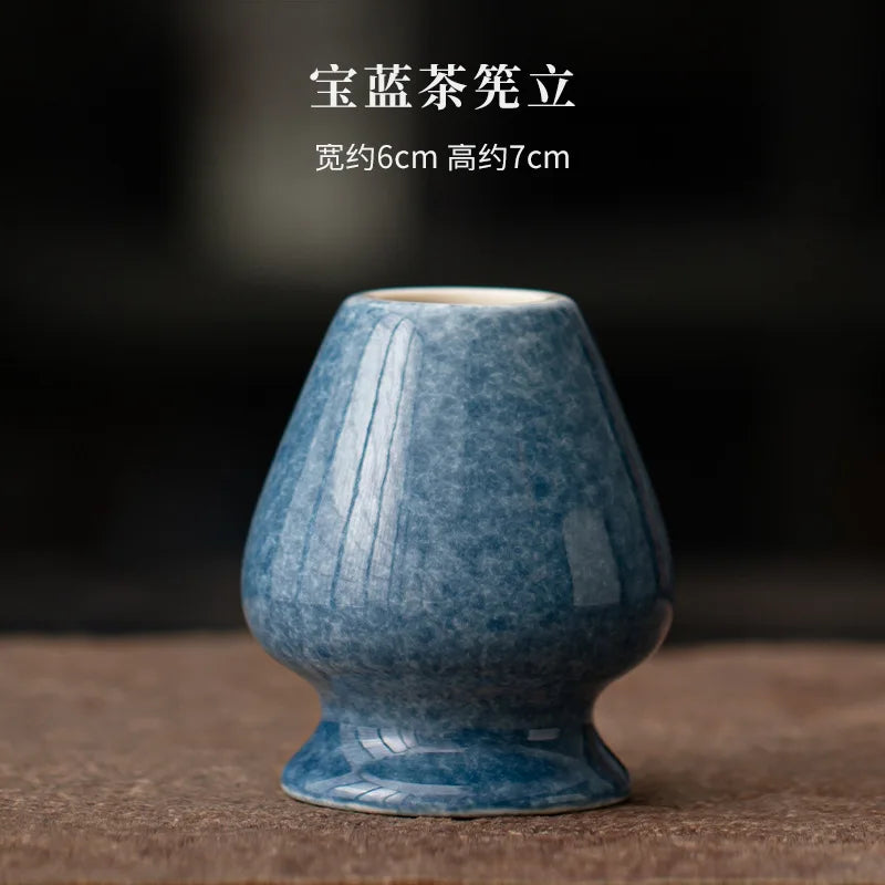 Japanese Tea Whisk Holder Matcha Ceremony Matcha Whisk Container Green Tea Chasen Holder Stand Bowl Teahouse Teaware Supplies