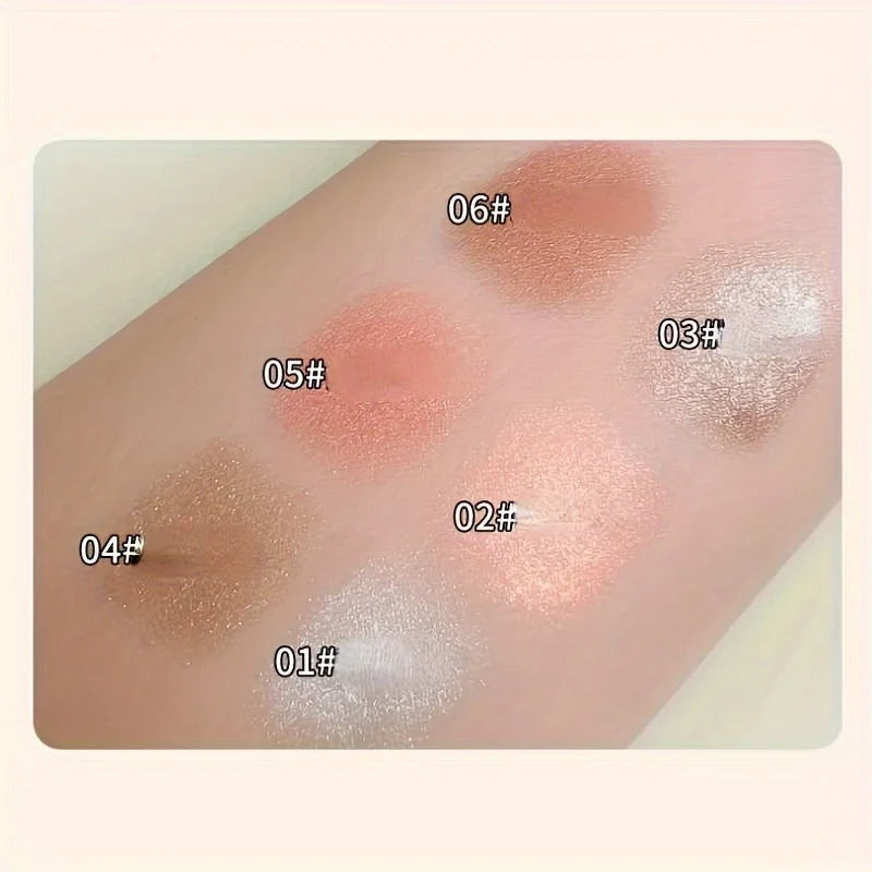 Pearly Eyeshadow Stick Pencil Waterproof Glitter Matte Eyeshadow Makeup High Pigmented Eyelid Under Crease Eyeshadow Pen