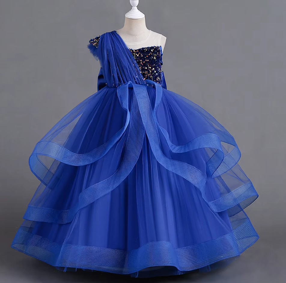 Children's Sequin Princess Dress (Available)