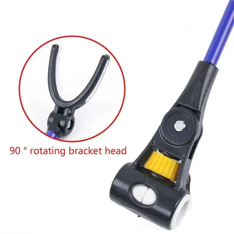 New Stainless Steel Thickened Telescopic Fishing Rod Bracket Fishing Rod Dual Purpose Bracket Fishing Rod Holder