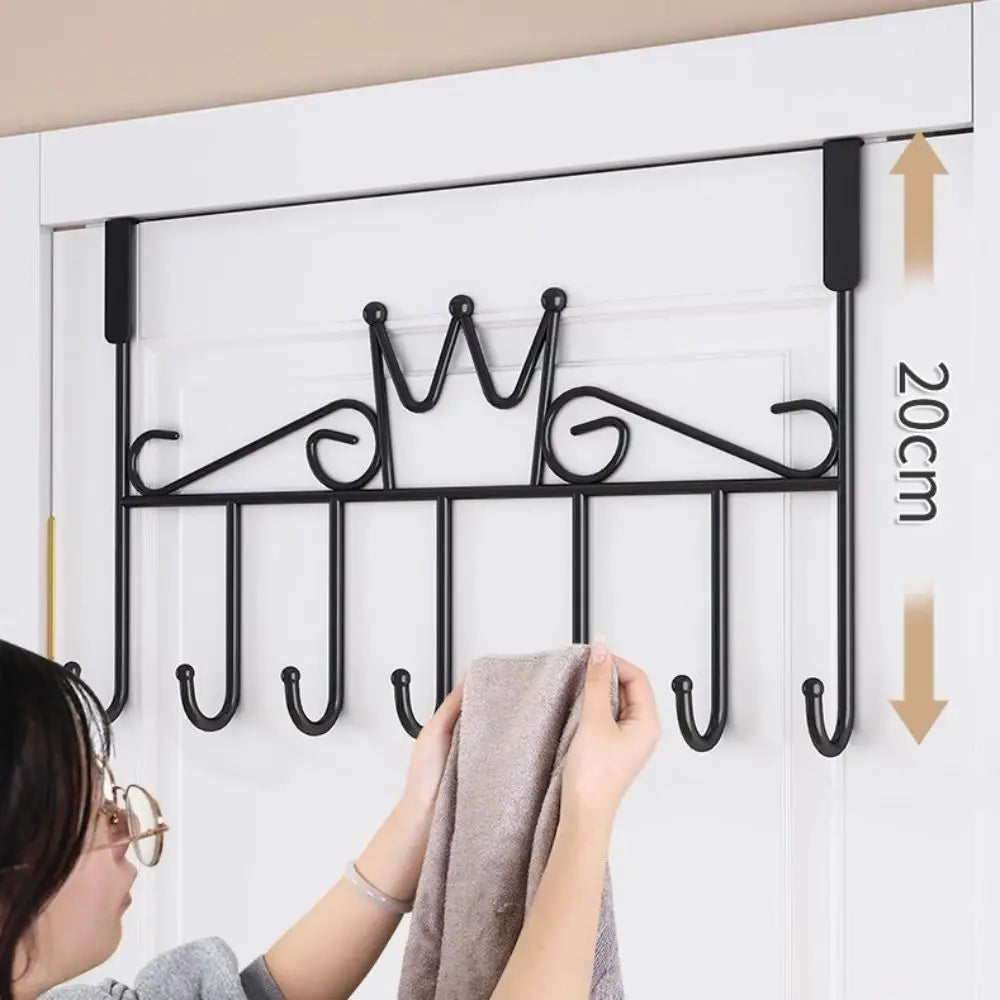 New No Punch Door Storage Hook Universal Household Home Storage Rack Multifunction Traceless Wall Hanger Hook