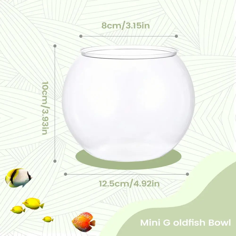 Bubble Bowl Space-Saving Aquarium Accessories Bubble Planter Bowl for Table Centerpiece Party Decorations Home Event Indoor