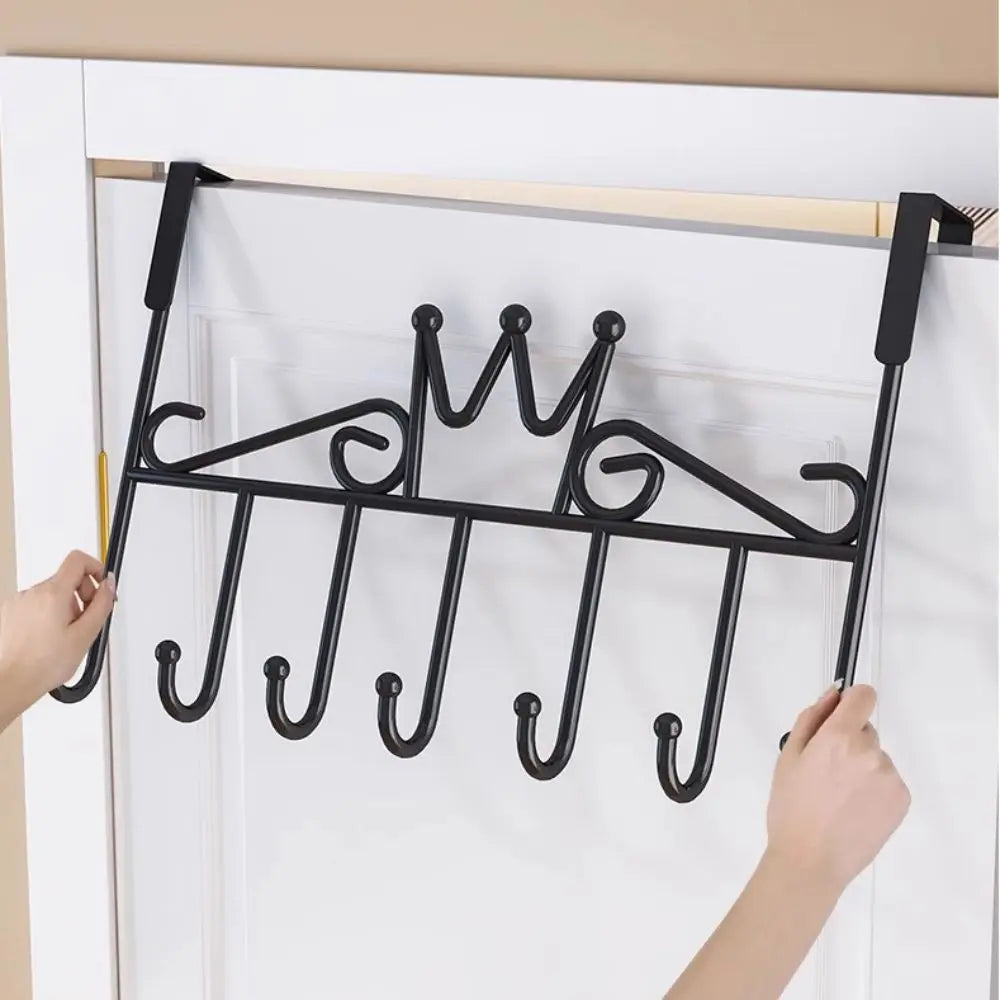 New No Punch Door Storage Hook Universal Household Home Storage Rack Multifunction Traceless Wall Hanger Hook