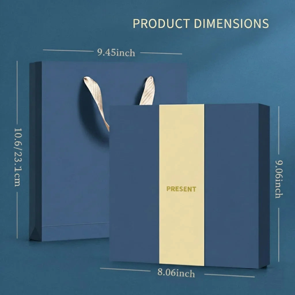 A5 Business Notebook Professional Hardcover Journal Notebook With Pen Imitation Leather Leather Notebook Gift Set For Christmas