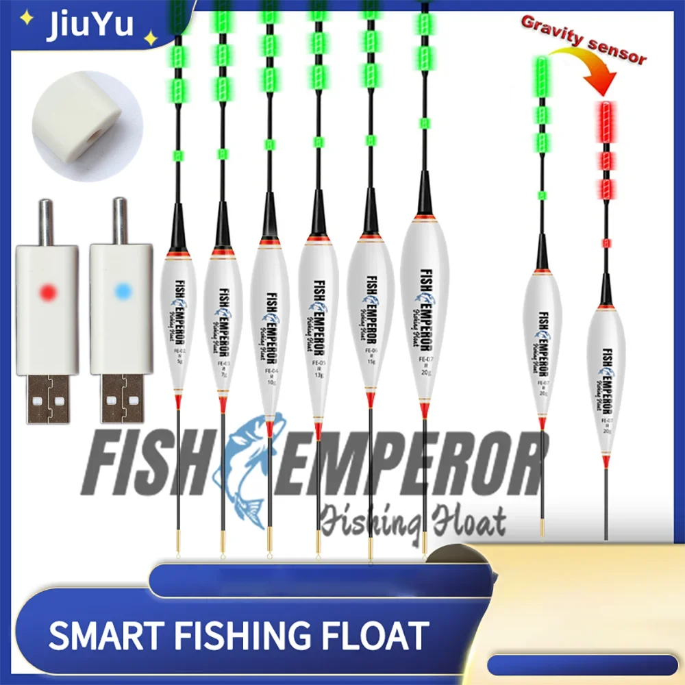 Fishing Float Set Led Smart Electronic Luminous Floats 3g 5g 7g 10g 13g 15g 20g Gravity Sensing Winter Summer Fishing