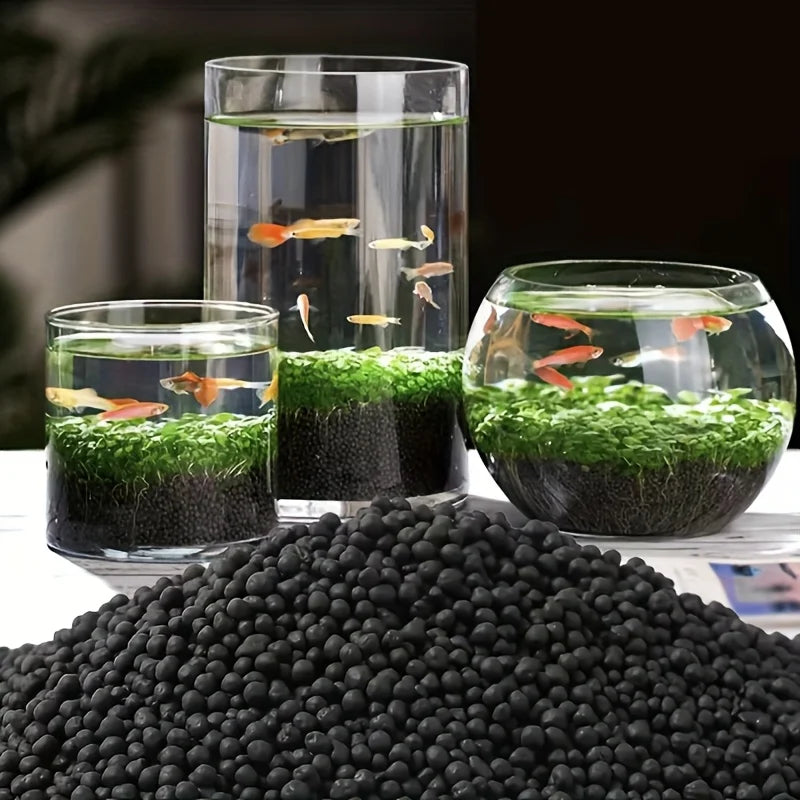 Aquarium Plant Substrate Aquatic Soil for Fish Tank Decoration and Aquascaping Essential for Aquarium Enthusiasts