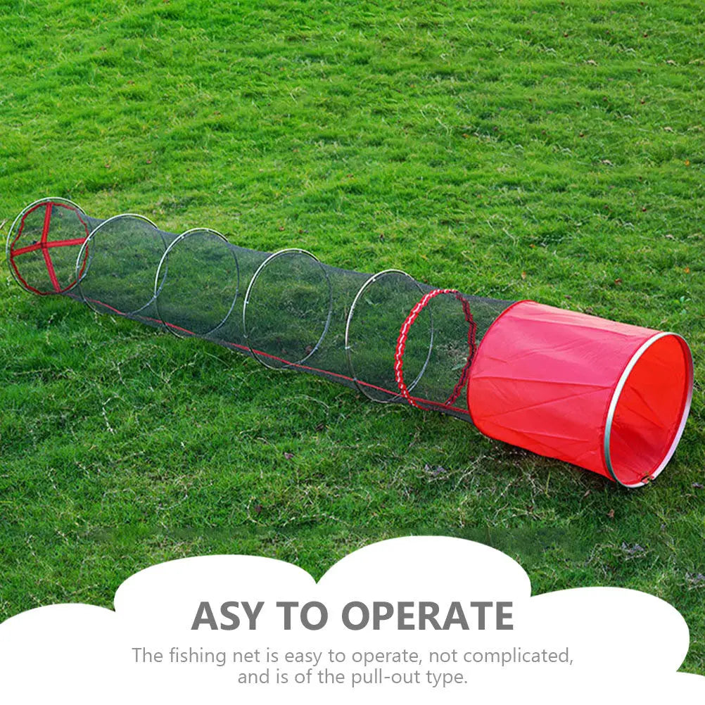 Portable Fishing Net Foldable Fish Trap For Crayfish Lobster Saltwater Freshwater Bait Catching Tool Fishing Accessory