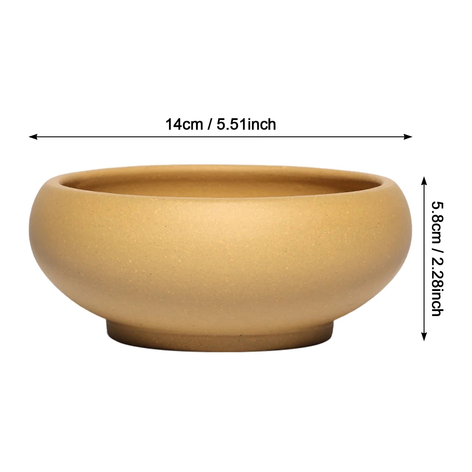 Flowerpot Red Stoneware Flower Pots With Drain Hole Elegant Promote Healthy Growth Planter For Balcony Living Room Bedroom