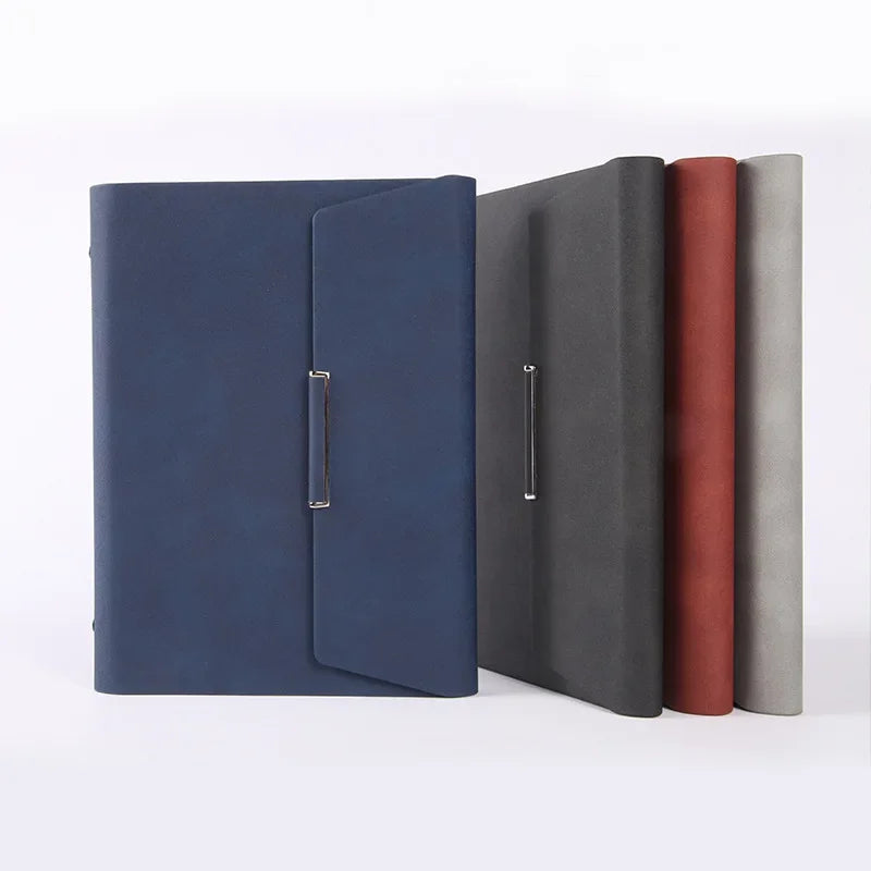 Binder Notebook Pu Leather Bible Notepad Folder A5 B5 Diary Weekly Planner Agenda Planner Note Books Travel Journal