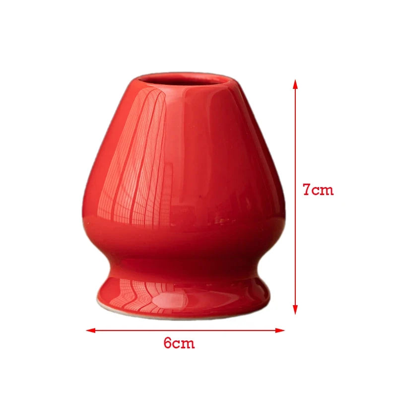 Japanese Tea Whisk Holder Matcha Ceremony Matcha Whisk Container Green Tea Chasen Holder Stand Bowl Teahouse Teaware Supplies
