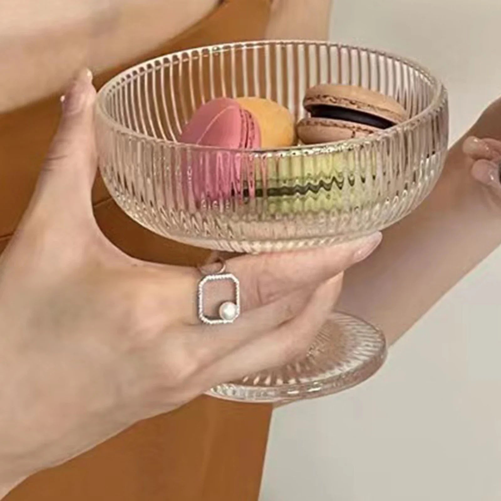Sundae Dishes Trifle Bowl Tall Ice Cream Cup Glass Dessert Cup Ice Cream Ball Pudding Cup Afternoon Tea Sugar Water Yogurt Cup