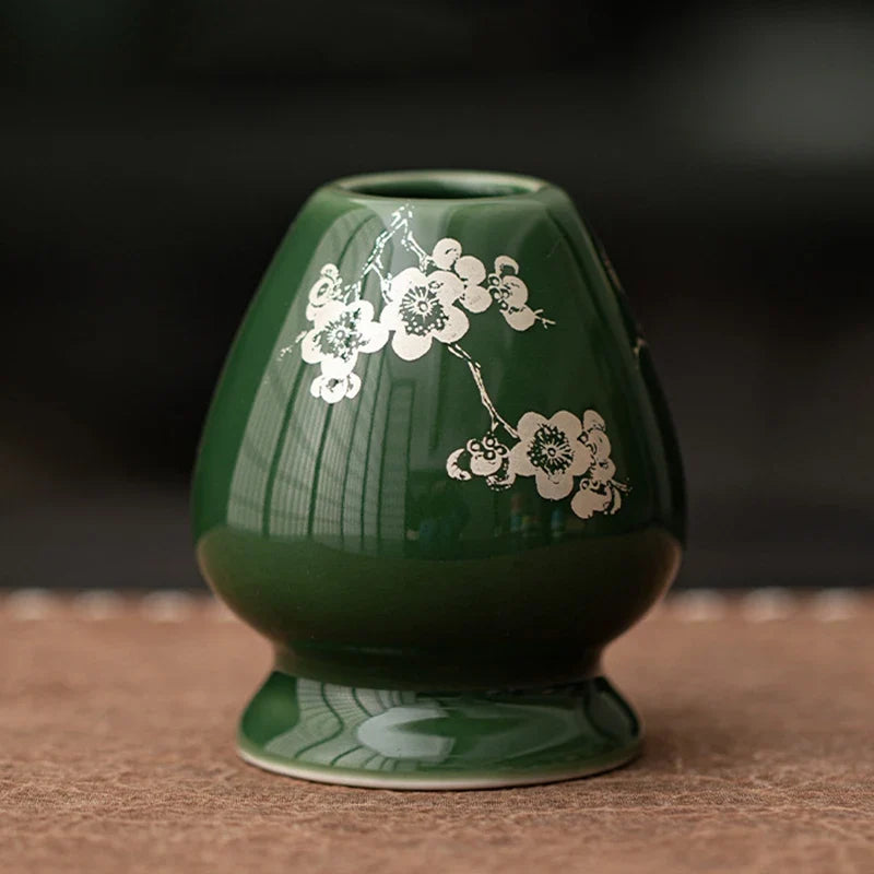 Japanese Tea Whisk Holder Matcha Ceremony Matcha Whisk Container Green Tea Chasen Holder Stand Bowl Teahouse Teaware Supplies