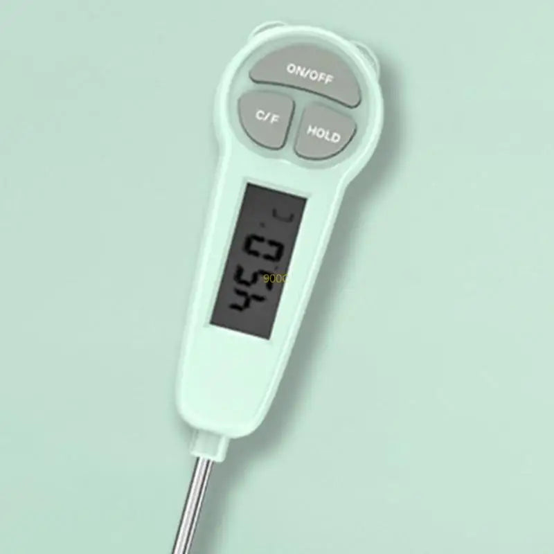 High Sensibility BBQ Thermometer LCD Readout Kitchen Liquid Thermometer